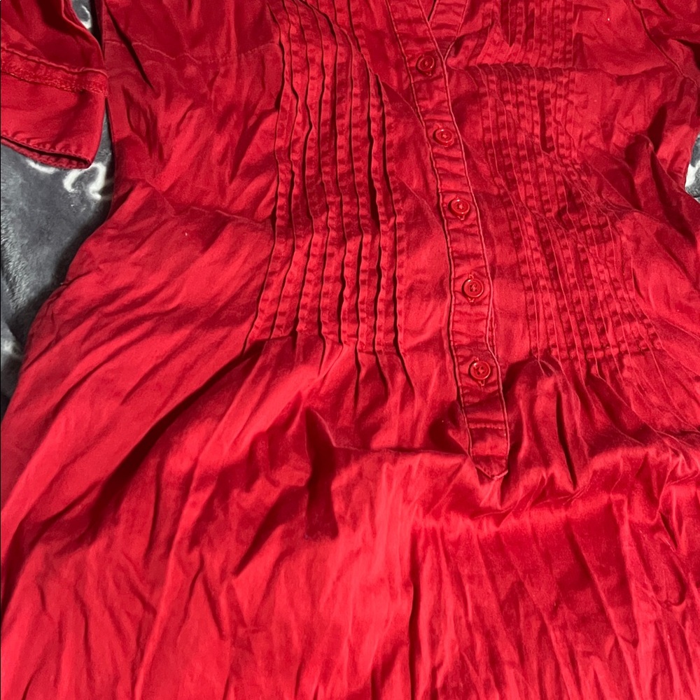 H&M Red Women's Dress - Picture 8 of 8